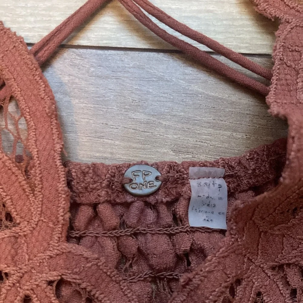 Free People Adella Mini Slip Dress